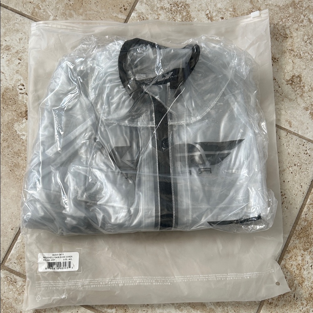Clear cycling rain Jacket